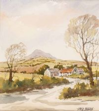 SLIEVE BULLOUGH by David  Peters at Ross's Online Art Auctions