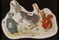 THE TORTOISE & THE HARE by Rowel Friers HRUA at Ross's Online Art Auctions