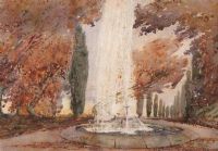 THE FOUNTAIN by James Stanley Prosser RUA at Ross's Online Art Auctions