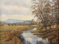 CLANRYE RIVER NEAR DERRYLACKAGH BRIDGE by Vittorio Cirefice at Ross's Online Art Auctions