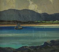 NEAR PORT SALON, DONEGAL by William Jackson RUA at Ross's Online Art Auctions