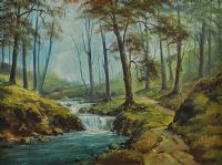 IN THE GLEN, ANTRIM by Denis Thornton at Ross's Online Art Auctions