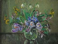FLOWERS by Anne Primrose Jury HRUA at Ross's Online Art Auctions