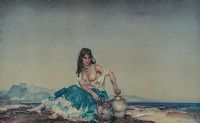 NUDE by Sir William Russell Flint RA at Ross's Online Art Auctions