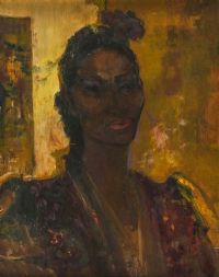 CARMEN AMAYA, FLAMENCO DANCER by George Campbell RHA RUA at Ross's Online Art Auctions