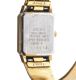 LADY'S GOLD PLATED SEIKO STEEL BACK WRIST WATCH WITH FITTED METAL MESH STRAP at Ross's Online Art Auctions