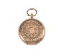 14 CT GOLD ENGRAVED FOB WATCH at Ross's Online Art Auctions