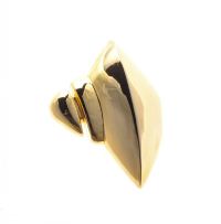 YELLOW METAL SCARF CLIP at Ross's Online Art Auctions