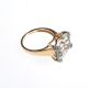 9 CT GOLD GREEN AMETHYST & DIAMOND RING at Ross's Online Art Auctions