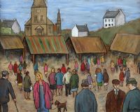 A FAIR DAY by Gladys Maccabe HRUA at Ross's Online Art Auctions