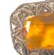LARGE 1930S CITRINE BROOCH WITH MATCHING CITRINE EARRINGS at Ross's Online Art Auctions