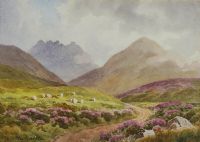 SLIEVE BERNAGH by Joseph William Carey RUA at Ross's Online Art Auctions