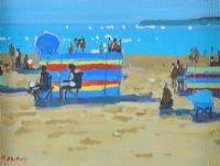SUMMER, BALLYBUNION by John Morris at Ross's Online Art Auctions