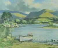 MIDDLE LAKE, KILLARNEY by Maurice Canning Wilks ARHA RUA at Ross's Online Art Auctions
