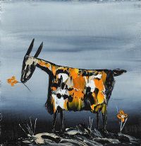 A GOAT CALLED DAISY by Michael Smyth at Ross's Online Art Auctions