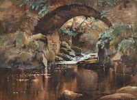 THE TOLL BRIDGE, KILLARNEY by Frank Egginton RCA FIAL at Ross's Online Art Auctions