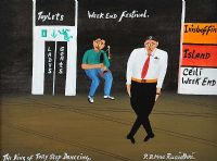 THE KING OF TORY STEP DANCING by Patsy Dan  Rodgers at Ross's Online Art Auctions
