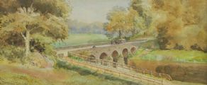 SHAW'S BRIDGE by Joseph William Carey RUA at Ross's Online Art Auctions