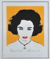 BIG GIRLS NEED BIG DIAMONDS by Bambi at Ross's Online Art Auctions