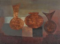 THREE VASES by Arthur Armstrong RHA at Ross's Online Art Auctions