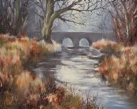THE OLD BRIDGE by Tom Stephenson at Ross's Online Art Auctions