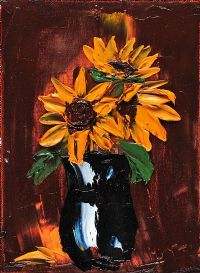 THE SUNFLOWERS by Michael Smyth at Ross's Online Art Auctions