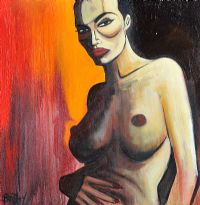 NUDE by Terry Bradley at Ross's Online Art Auctions