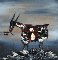 THE LAST FLOWER by Michael Smyth at Ross's Online Art Auctions