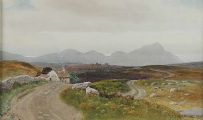 ERRIGAL, DONEGAL by Joseph William Carey RUA at Ross's Online Art Auctions