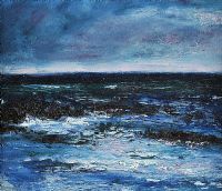 WINTER SHORELINE I by Gerard Maguire at Ross's Online Art Auctions
