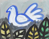 DOVE RESTING by Markey Robinson at Ross's Online Art Auctions