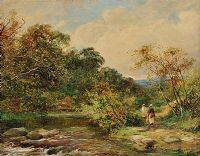 IN BOLTON WOODS by David Bates at Ross's Online Art Auctions