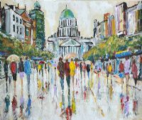 DONEGALL PLACE by Holly Hanson at Ross's Online Art Auctions