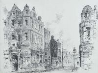 WINETAVERN STREET, BELFAST by Colin Gibson at Ross's Online Art Auctions