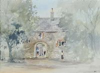 THE COURTYARD ENTRANCE, CLANDEBOYE ESTATE by Tom Kerr at Ross's Online Art Auctions