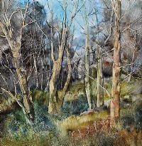WOODLANDS by Robin McCully at Ross's Online Art Auctions