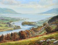 A VIEW TO ROSTREVOR by Vittorio Cirefice at Ross's Online Art Auctions