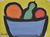 BOWL OF FRUIT by Markey Robinson at Ross's Online Art Auctions