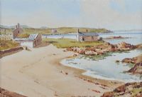 PORTBALLINTRAE by Samuel McLarnon UWS at Ross's Online Art Auctions