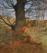 SMALL OAK by Jenny Richardson at Ross's Online Art Auctions