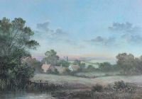CHURCH HAMLET by Wendy Reeves at Ross's Online Art Auctions