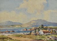 NEAR ARDARA, DONEGAL by Frank Murphy at Ross's Online Art Auctions