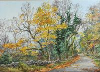 AUTUMN LEAVES by Frank Egginton RCA FIAL at Ross's Online Art Auctions