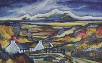 DONEGAL LANDSCAPE by Markey Robinson at Ross's Online Art Auctions