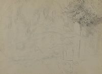 MOUNTAIN RANGE & TREES by Tom Carr HRHA HRUA at Ross's Online Art Auctions