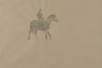 HORSE & RIDER by Tom Carr HRHA HRUA at Ross's Online Art Auctions