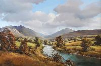 THE RIVER FAUGHAN by Denis Thornton at Ross's Online Art Auctions
