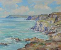 TOWARDS DUNLUCE by Henry J. Foy at Ross's Online Art Auctions