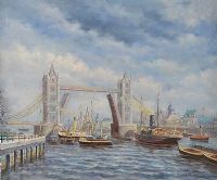 LONDON BRIDGE by Unknown at Ross's Online Art Auctions