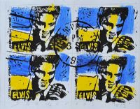 ELVIS STAMPS by Neil Shawcross RHA RUA at Ross's Online Art Auctions